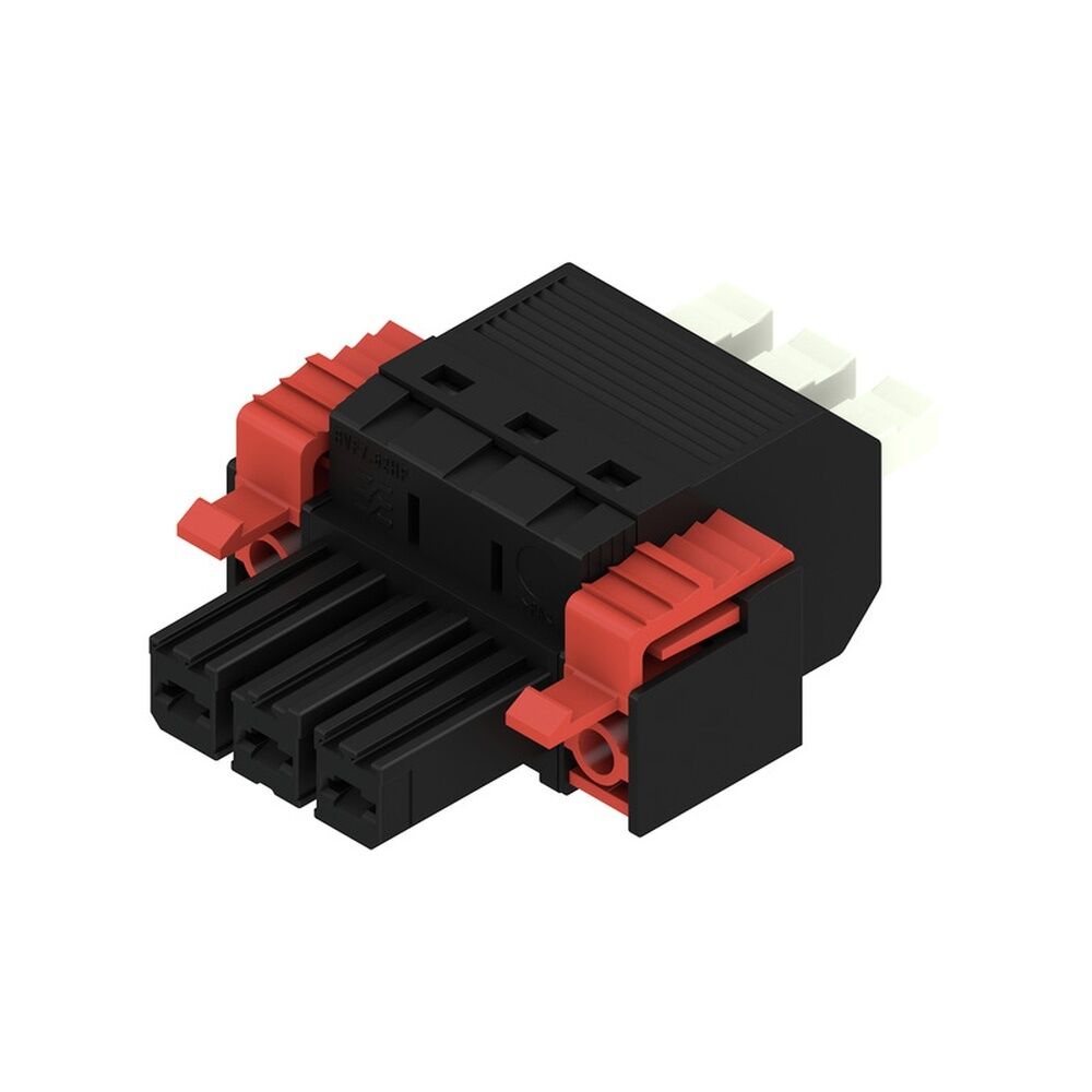 Weidmüller Leiterplattensteckverbinder 2549340000 Typ BVFL 7.62HP/03/180F SN BK BX