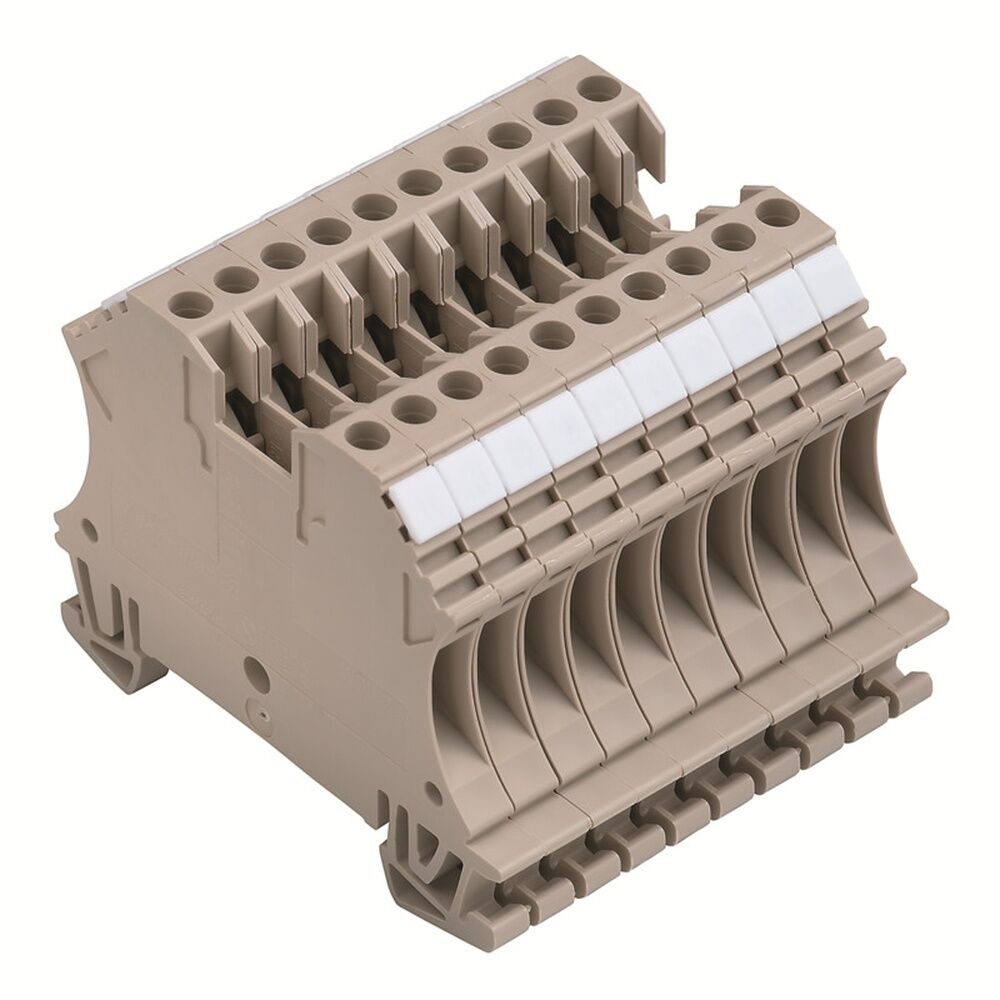 Weidmüller Klemmenleiste 1020800000 Typ WDU 2.5/10 BEZ/NE