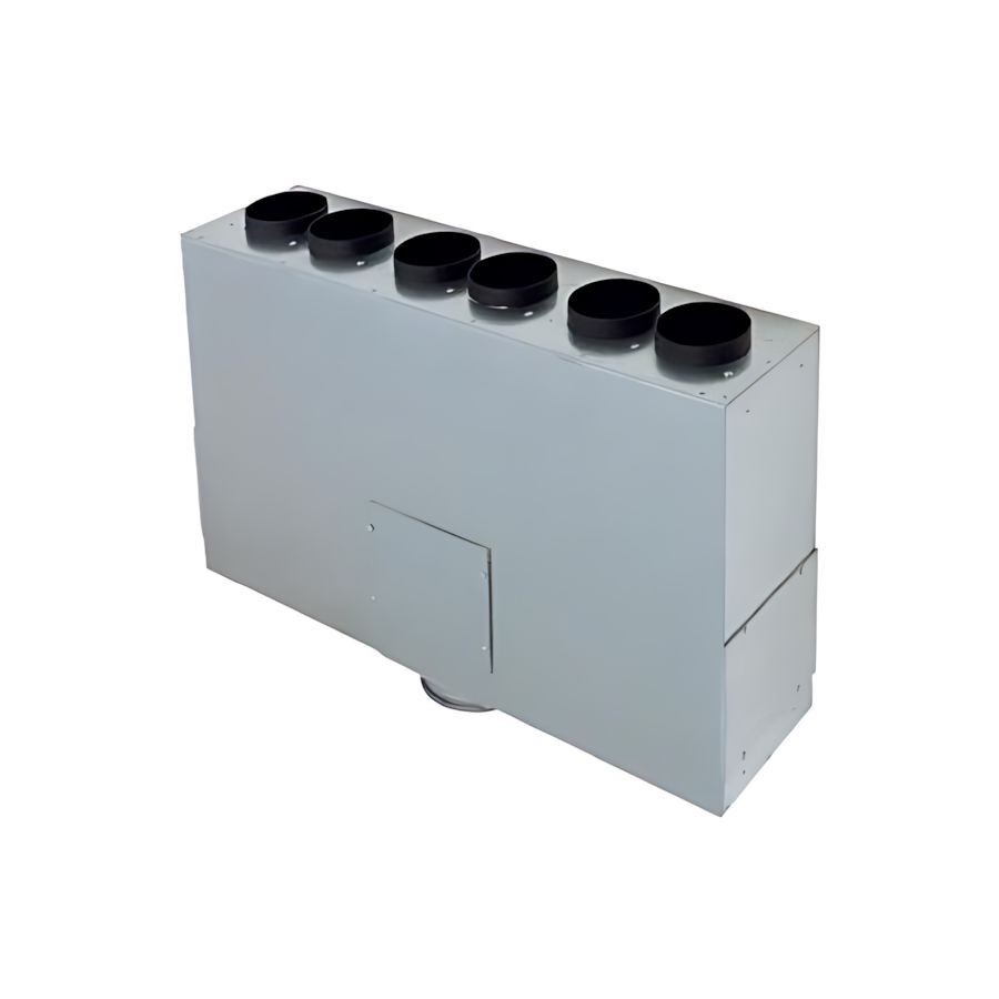 Maico Luftverteiler Kasten 0018.0527 Typ MF-BV75-125-6