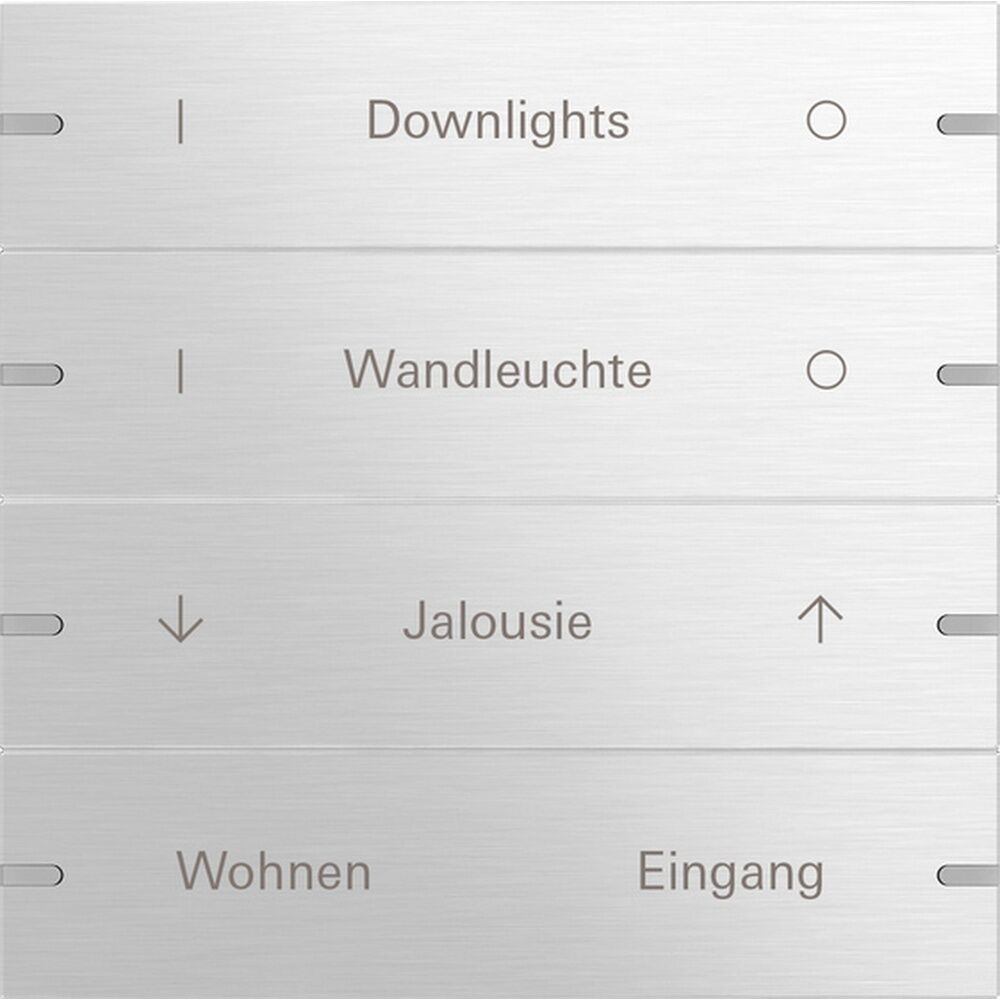 Gira Wippenset 4fach 503417