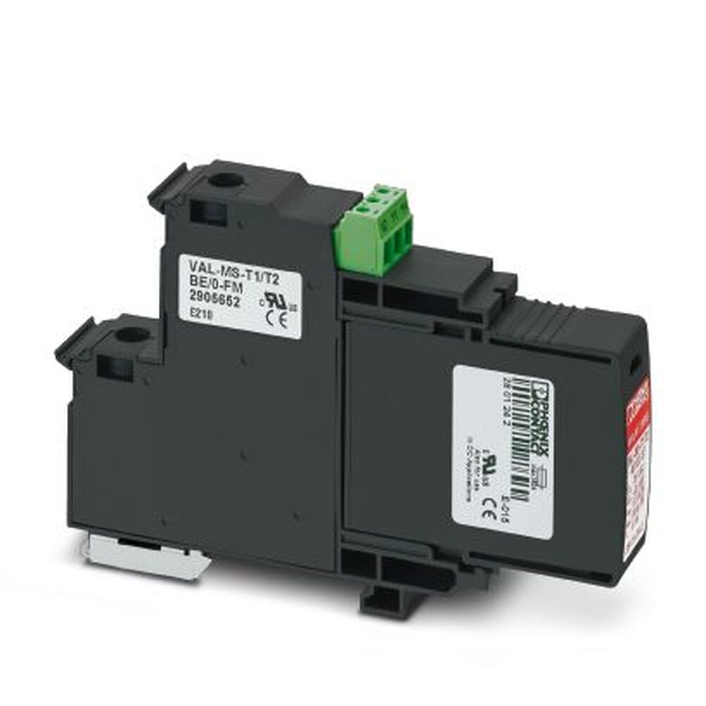 Phoenix Contact Blitzstrom Überspannungsableiter Typ 1 2 2906282 Typ VAL-MS-T1/T2 48/12.5/O-FM