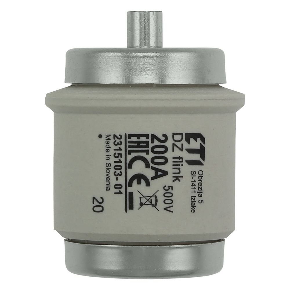 Eaton Sicherungseinsatz 200D200Q Typ FUSE 200A DV 500V TYPE DZ