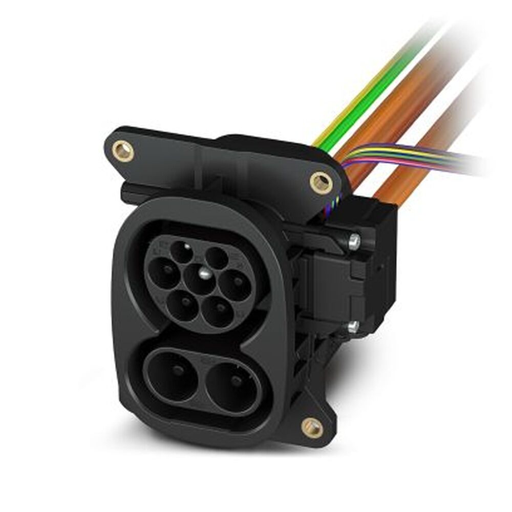 Phoenix Contact Fahrzeug Ladedose 1366760 Typ CHARX T2HBI12-3AC32DC250-2,0M6 