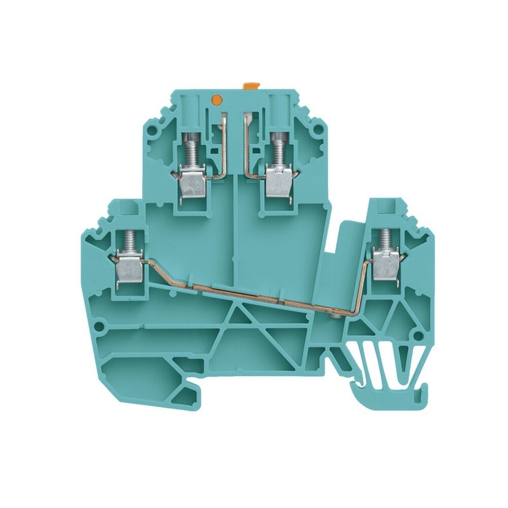 Weidmüller Trenn Messtrenn Reihenklemme 2810660000 Typ WDK 2.5/TR-DU STB BL