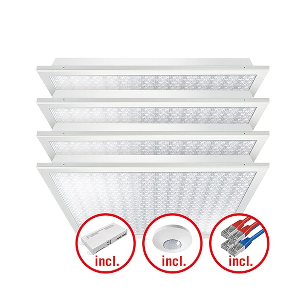 ESYLUX Lichtsystem EQ10132452 Typ QUADRO-SET CELINE-2 HCL 600 DDP TR 8TW IR ELC