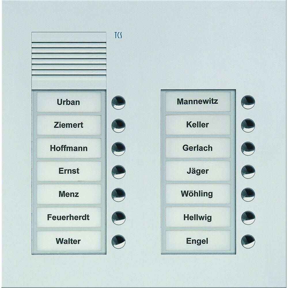 TCS Audio Außenstation PUK14/2-EN