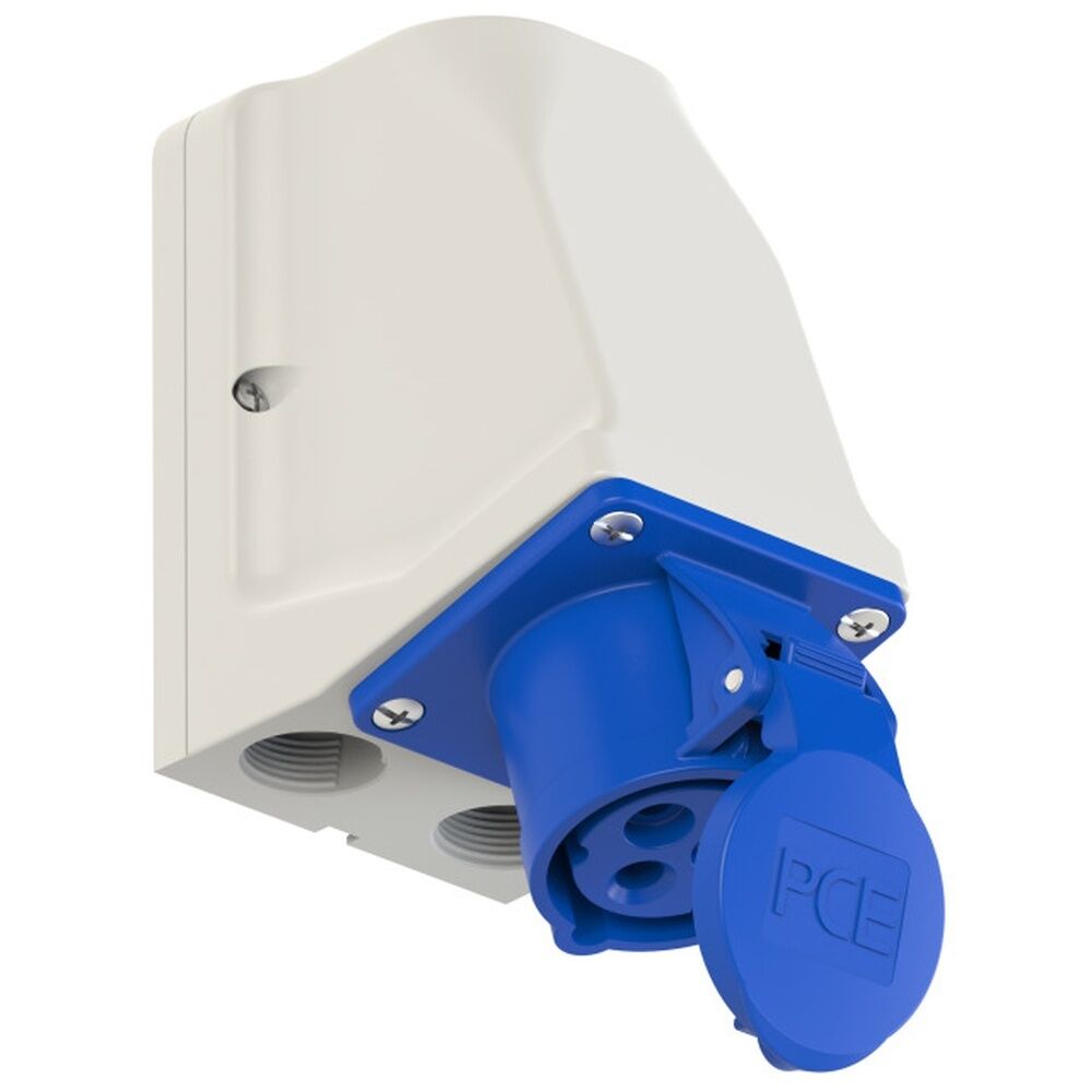 PC Electric Wandsteckdose 913-6w