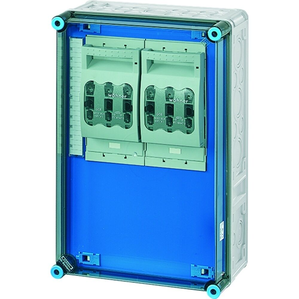 Hensel NH Sicherungslasttrennschaltergehäuse Mi 6366 Nr. 20001544