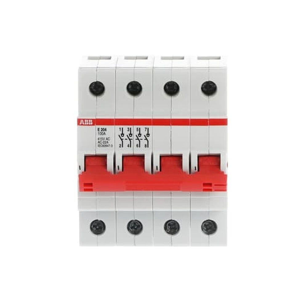 ABB Schalter für Reiheneinbau 2CDE284001R0100 Typ E204/100R 