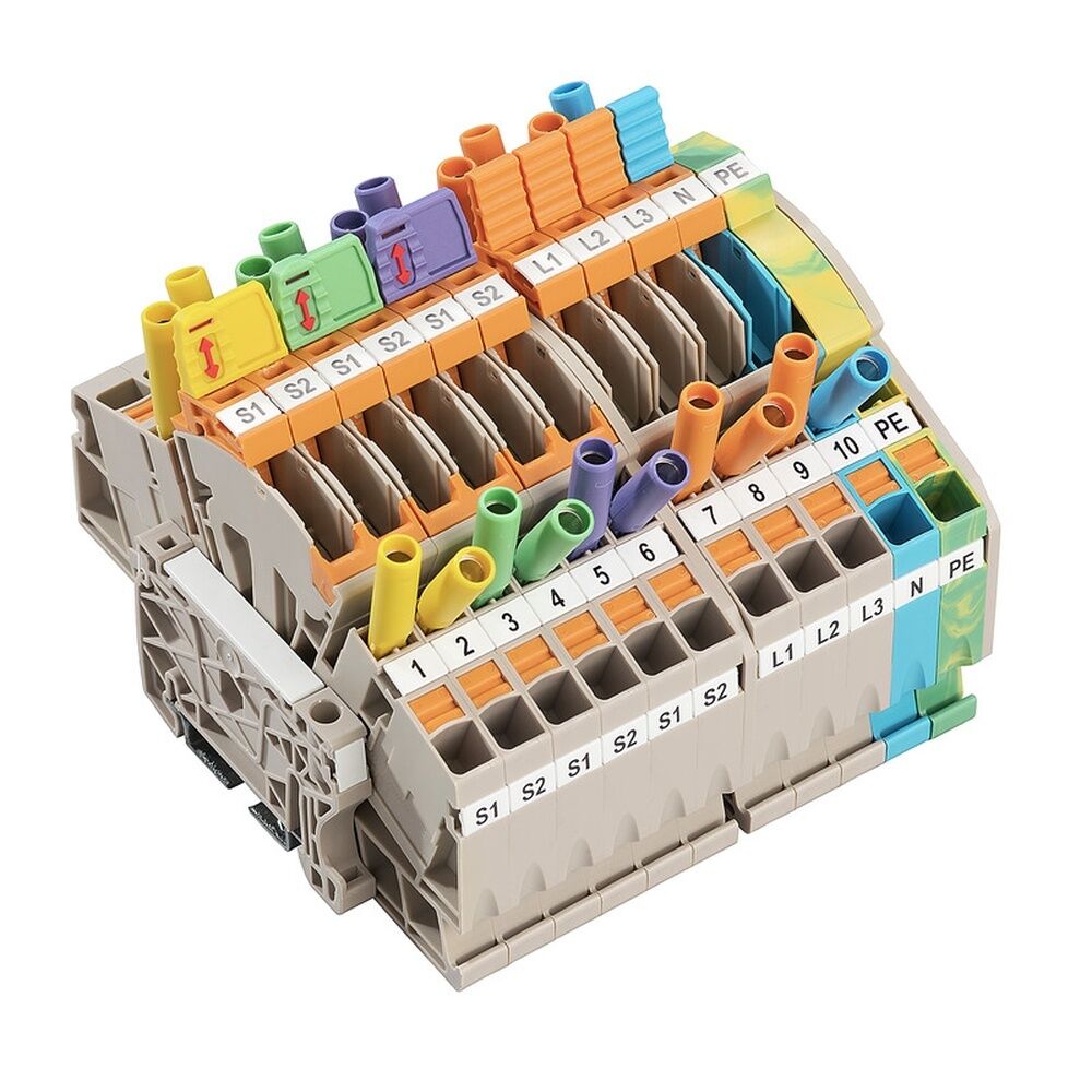 Weidmüller Trenn und Messtrenn Reihenklemme 8000082523 Typ LST_CTVT_3PHASEPEATTB