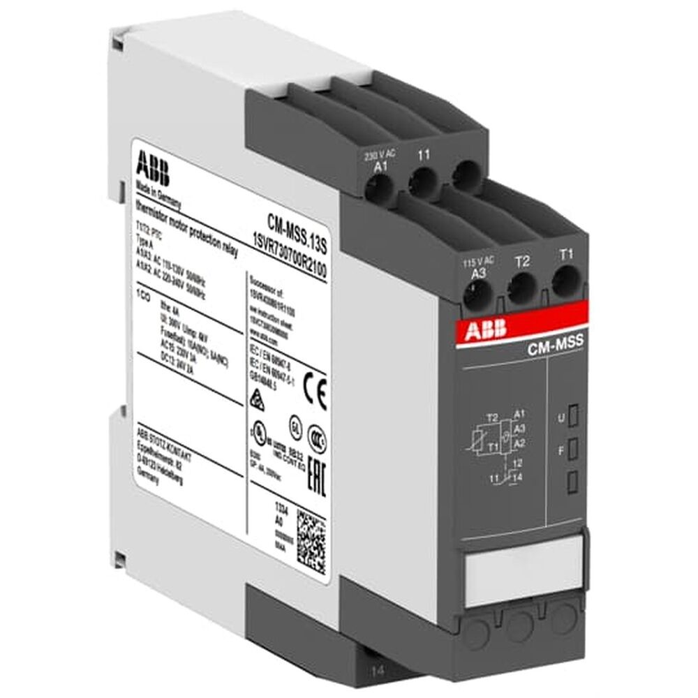 ABB Thermistormotorschutzrelais 1SVR740700R2100 Typ CM-MSS.13P