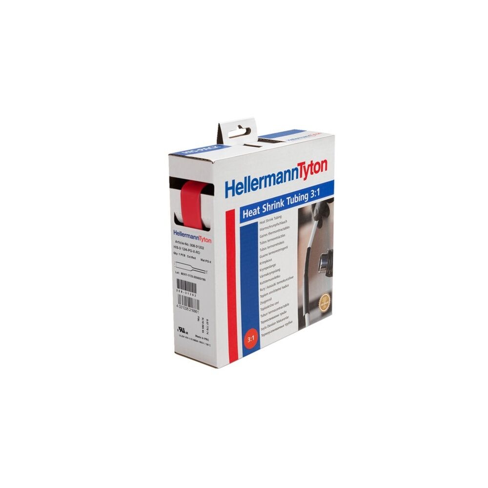 Hellermann Warmschrumpfschlauch 308-30902 Typ HIS-3-9/3 PO-X RD 5