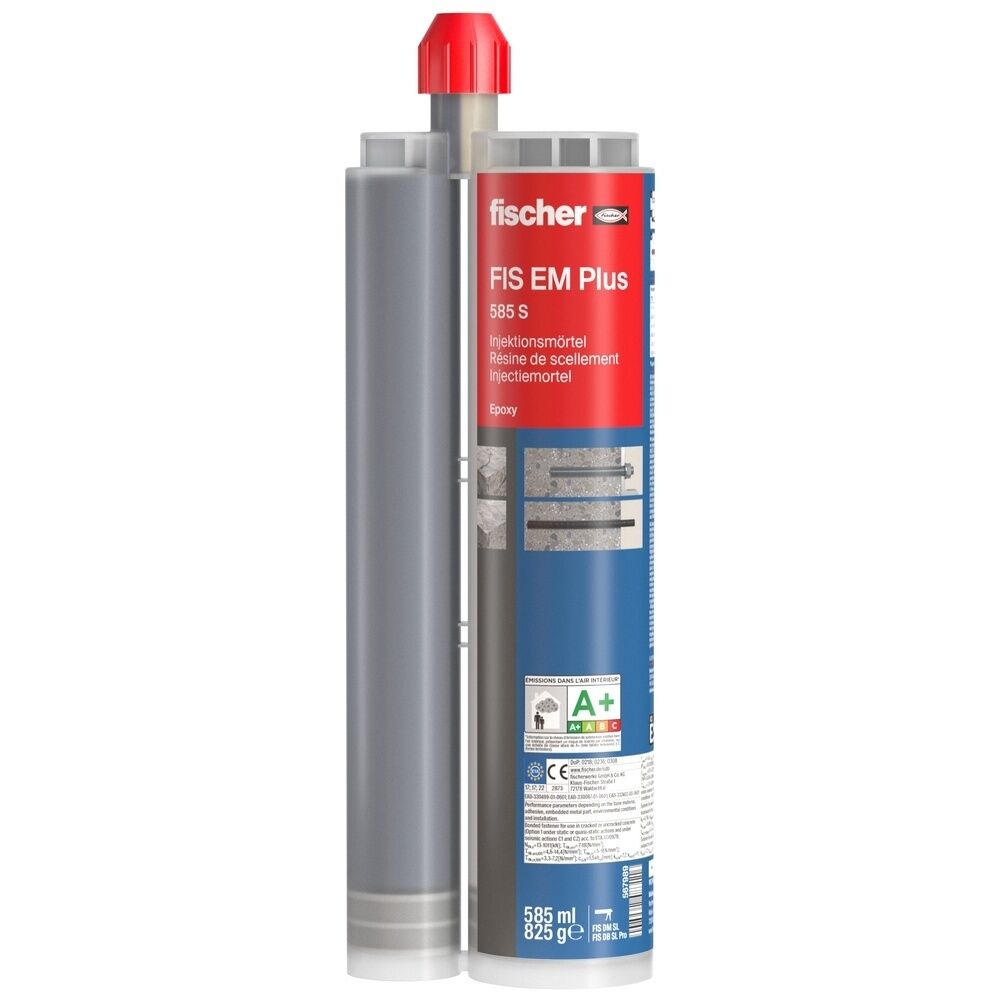 Fischer Epoxidharzmörtel 567989 Typ FIS EM Plus 585 S (DE,FR,NL) Inj.mörtel