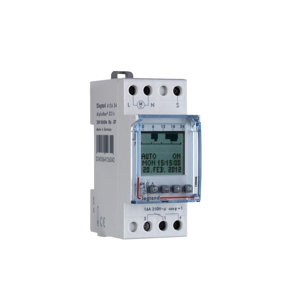 Legrand Wochenzeitschaltuhr 412634