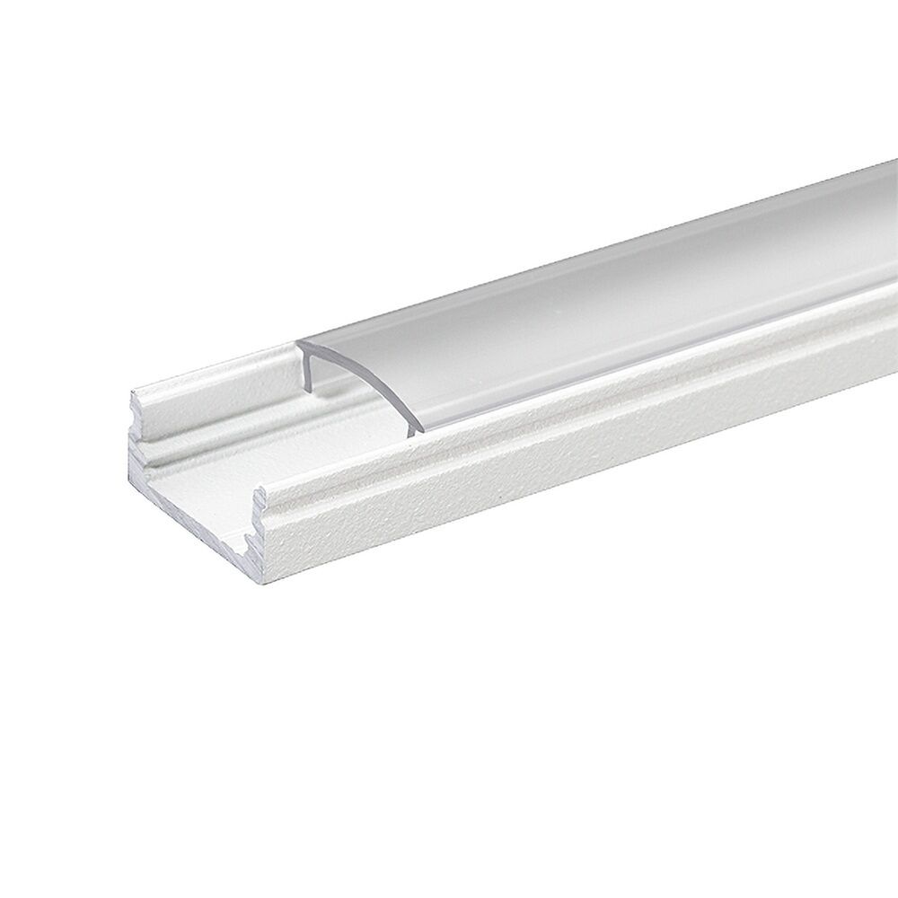 Nobile Alu U Profil 5011146811 Typ 2 weiß-matt TP 2m (bis 12 mm)