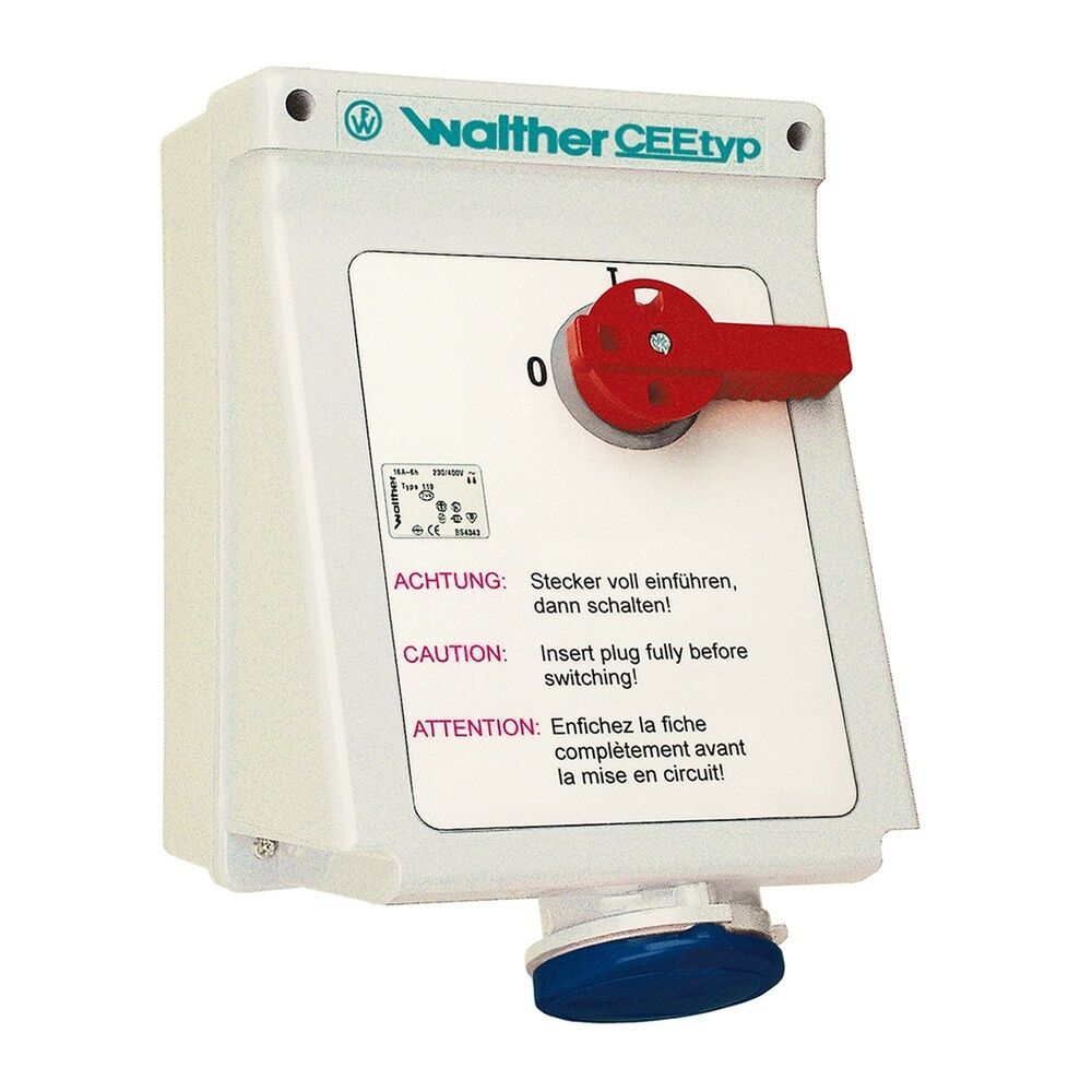 Walther-Werke Wandsteckdose AE130306 