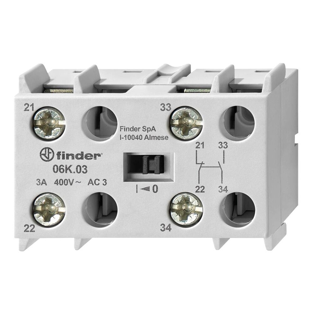 Finder Hilfsschalter Block 06K.06