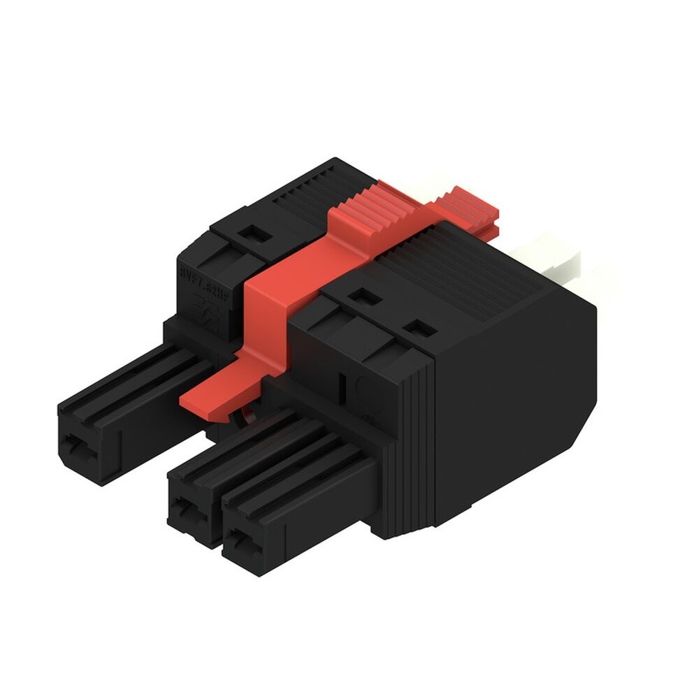 Weidmüller Leiterplattensteckverbinder 2549370000 Typ BVFL 7.62HP/03/180MF3 SN BK BX