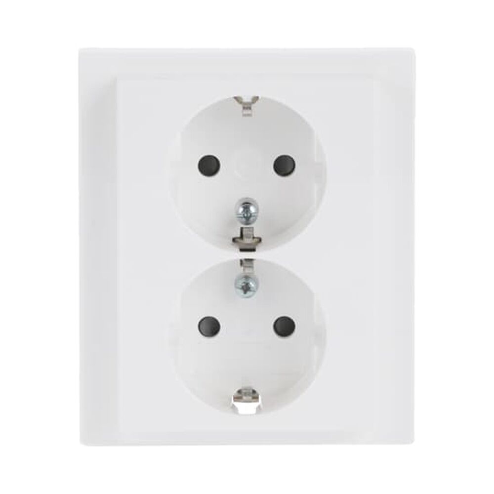 Busch-Jaeger Schuko Doppelsteckdose 202 EUJB-84 Nr. 2TKA00003889