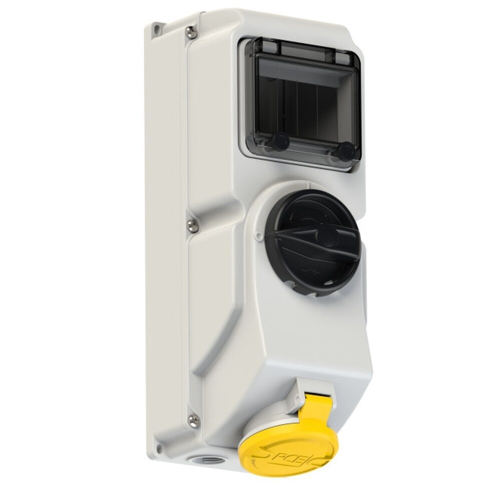 PC Electric Abschaltbare Wanddose 7615-4