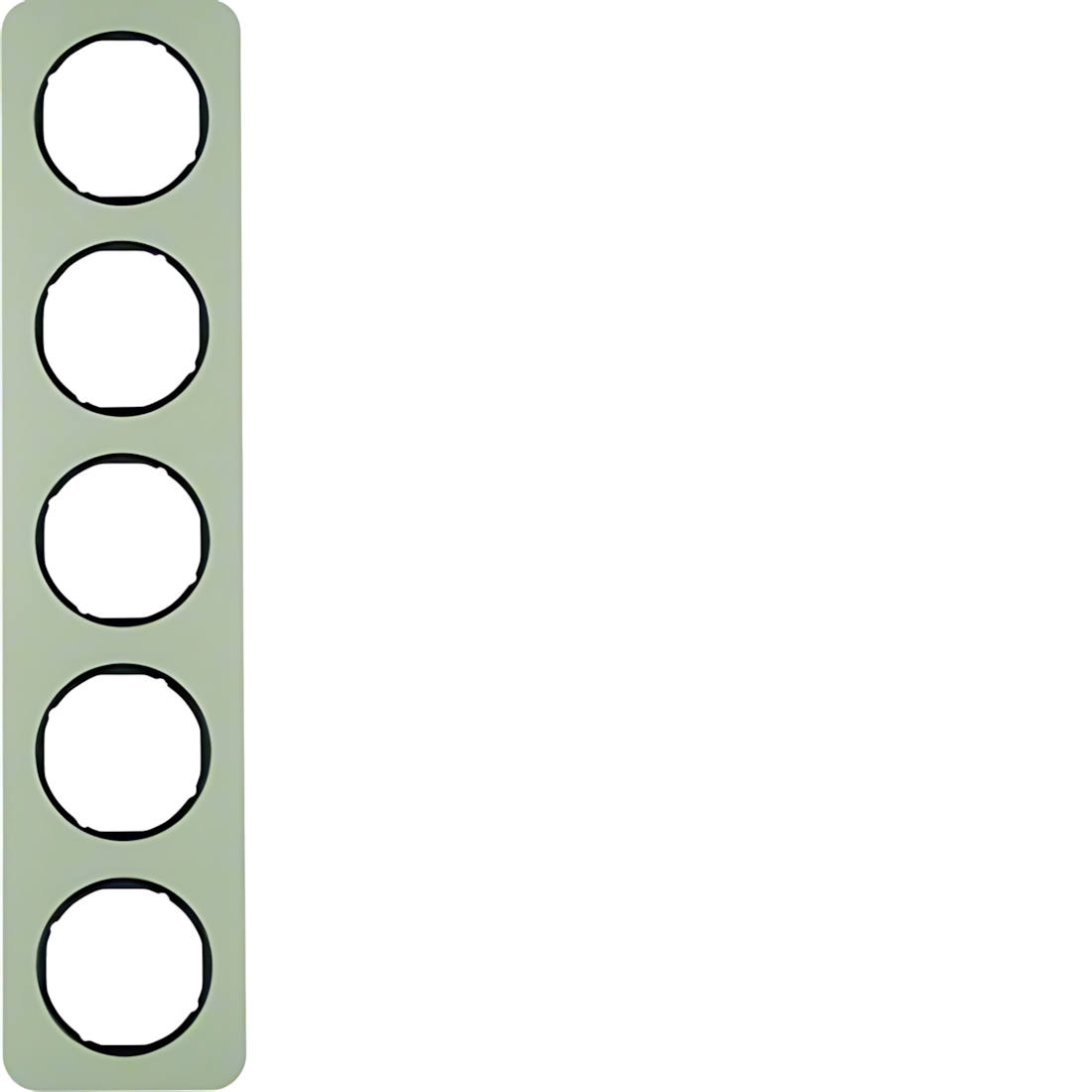 Berker 5fach Rahmen 10152104 