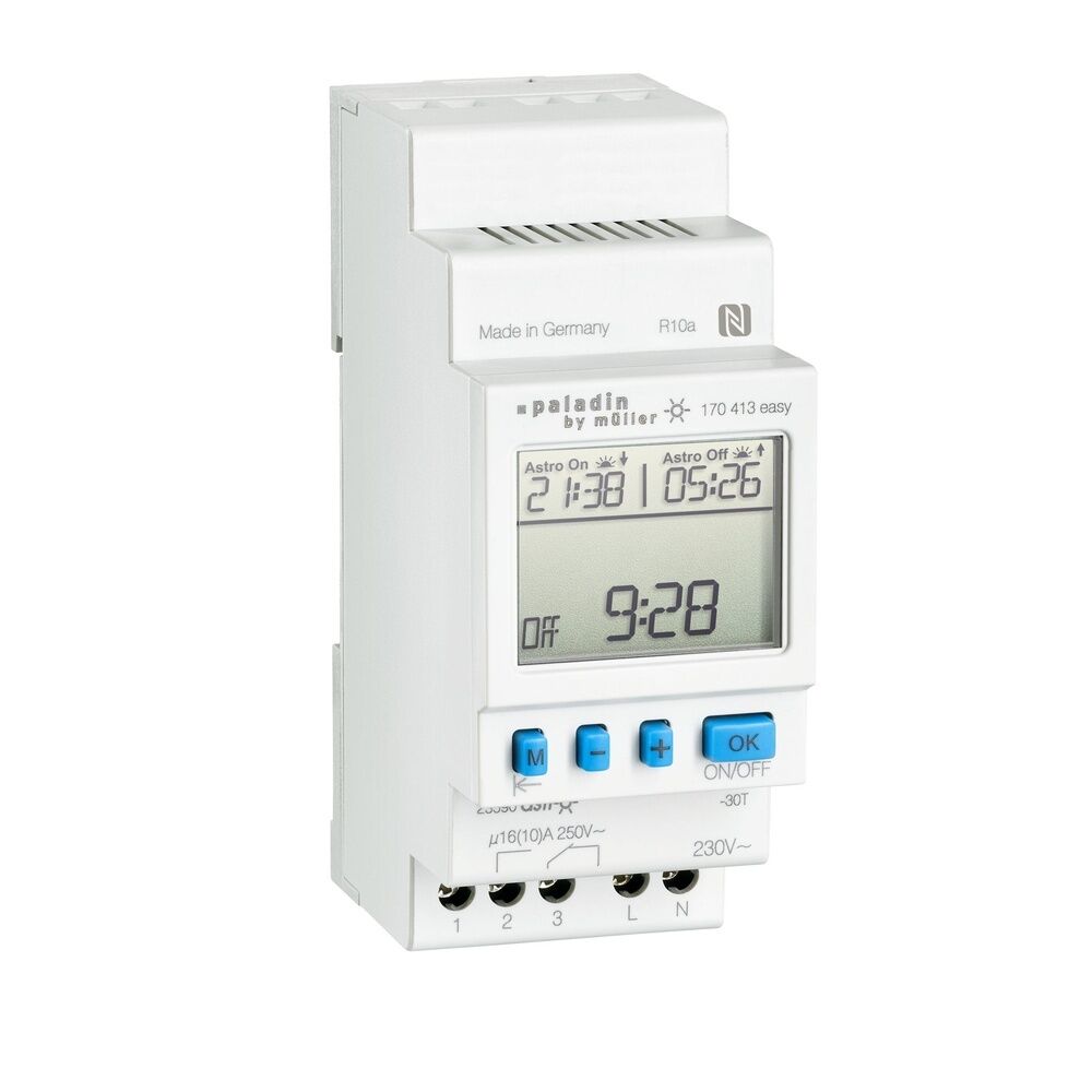 Hugo Müller Analoge Zeitschaltuhr 23590 Typ 170413easy 