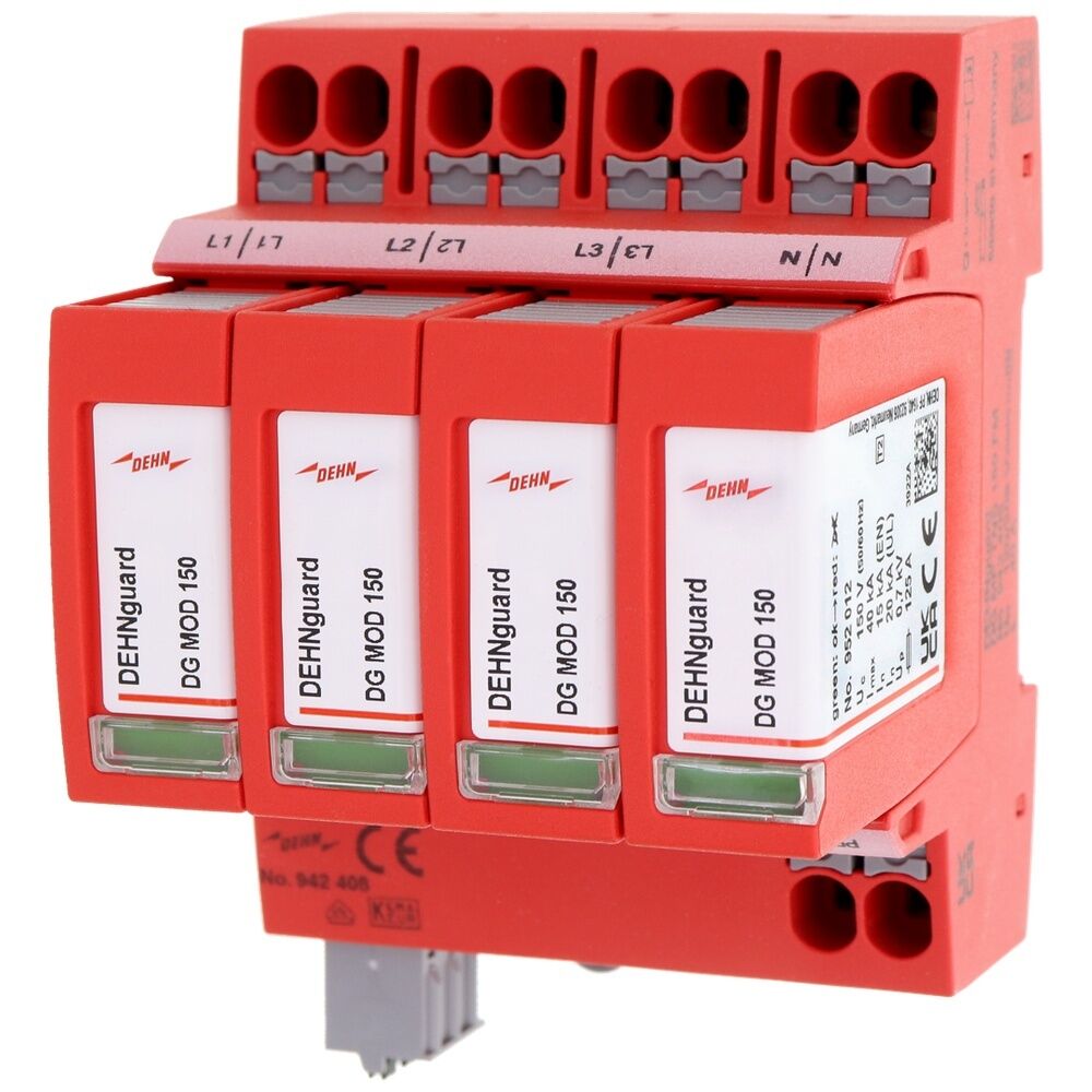 Dehn + Söhne Überspannungsableiter 942408 Typ DG MP TNS 150 FM