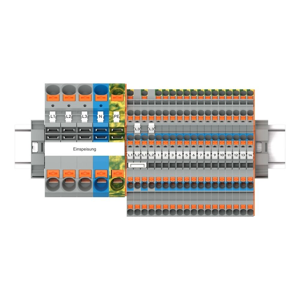 Wago TOPJOB®S Hauptverteiler Set FI/LS 821-111