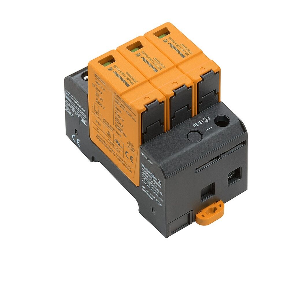 Weidmüller Überspannungsableiter 2730720000 Typ VPU AC II US 3 400/50