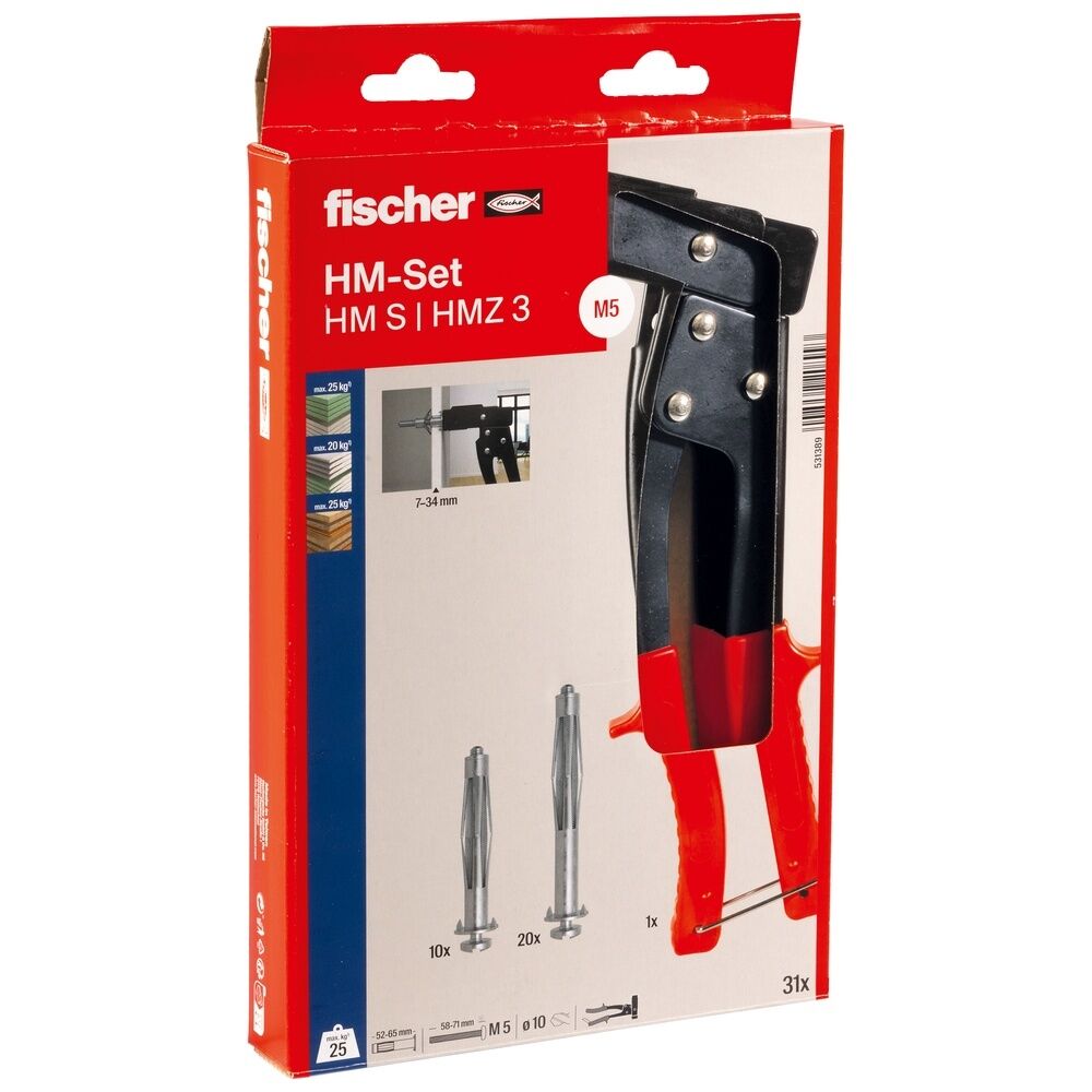 Fischer Montage Set Hohlraumbefestigung 531389
