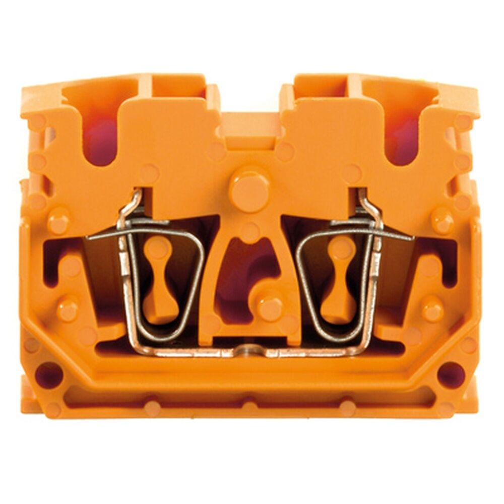 Weidmüller Durchgangs Reihenklemme 1704560000 Typ ZDUB 2.5-2/4AN/DM OR