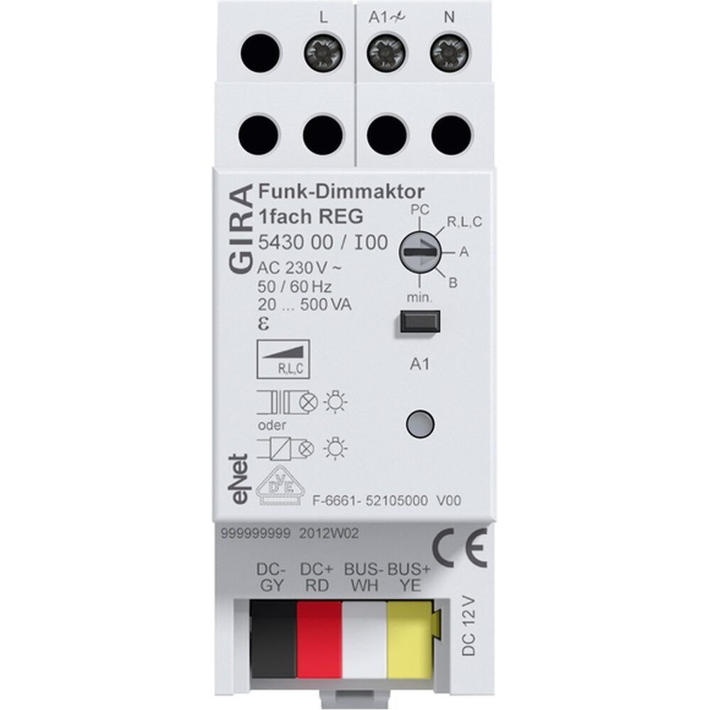 Gira Funk-Dimmaktor 543000 