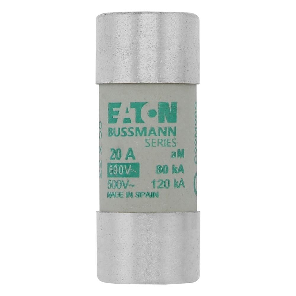 Eaton Sicherungseinsatz C22M20S Typ CYL AM 22,2X58 20A/STR