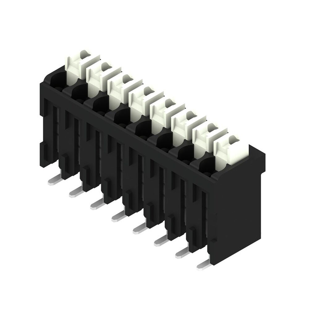 Weidmüller Leiterplattenklemme 1250430000 Typ LSF-SMD 3.50/08/180 SN BK RL
