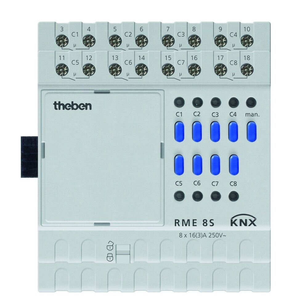 Theben KNX Schaktaktor 4930225 Typ RME 8 S KNX