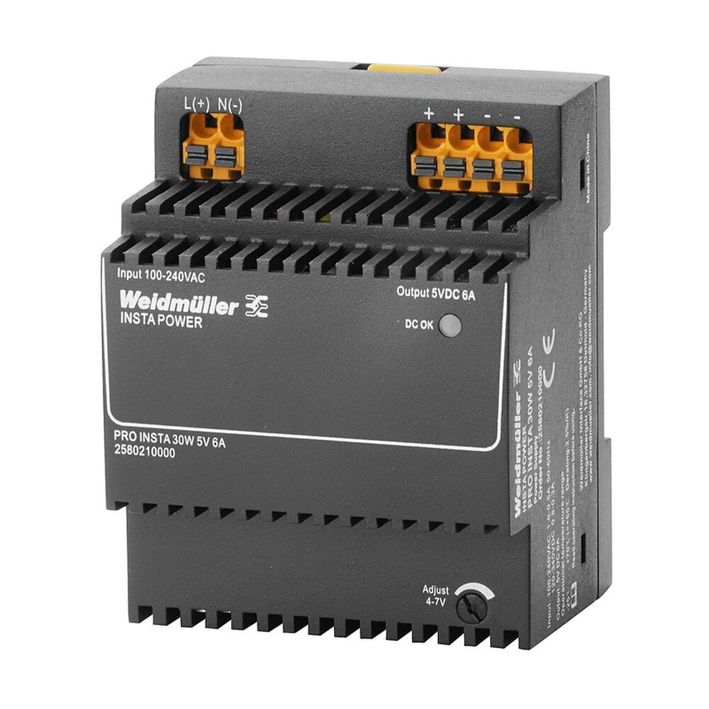 Weidmüller Gleichstromversorgung 2580210000 Typ PRO INSTA 30W 5V 6A 