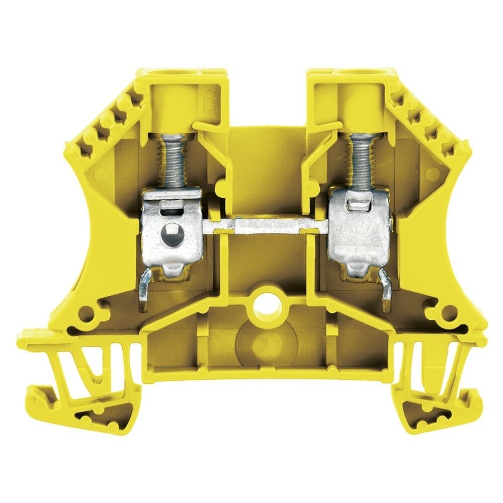 Weidmüller Durchgangs Reihenklemme 1833350000 Typ WDU 10 GE