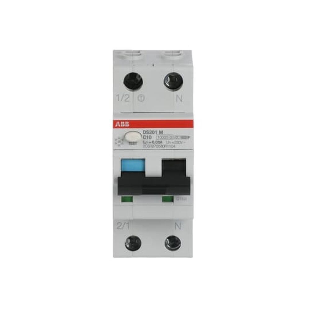 ABB Kombination FI Schalter Leitungsschutzschalter 2CSR275580R1104 Typ DS201MF-C10/0,03