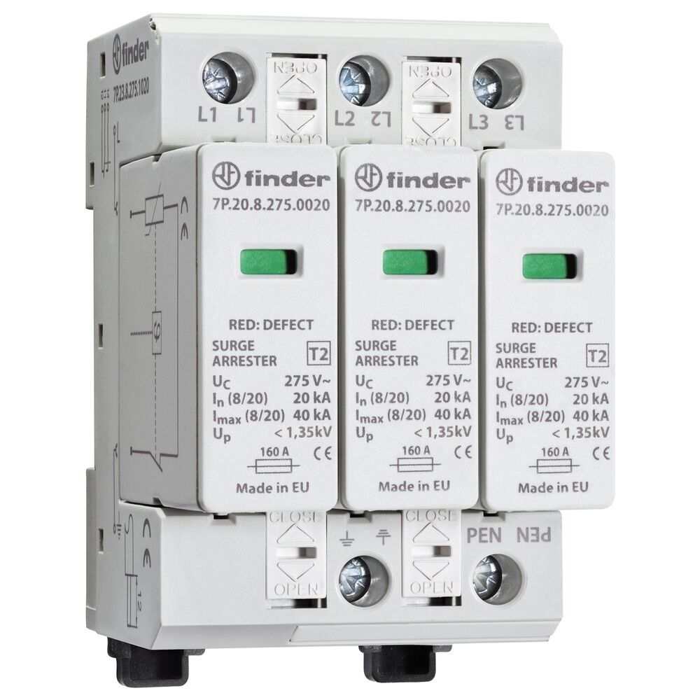 Finder Überspannungsableiter 7P.23.8.275.1020 