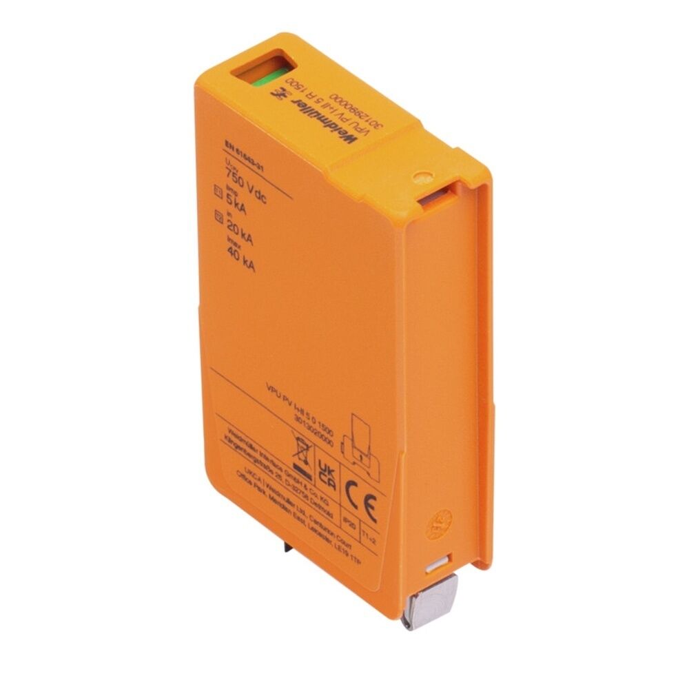 Weidmüller Überspannungsableiter 3013020000 Typ VPU PV I+II 5 0 1500