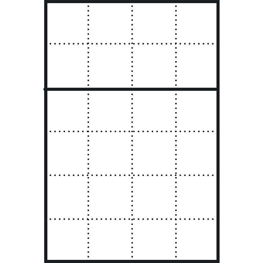 Siedle Briefkastenmodul 200023012-00 Typ BGA 611-4/6-0 SM