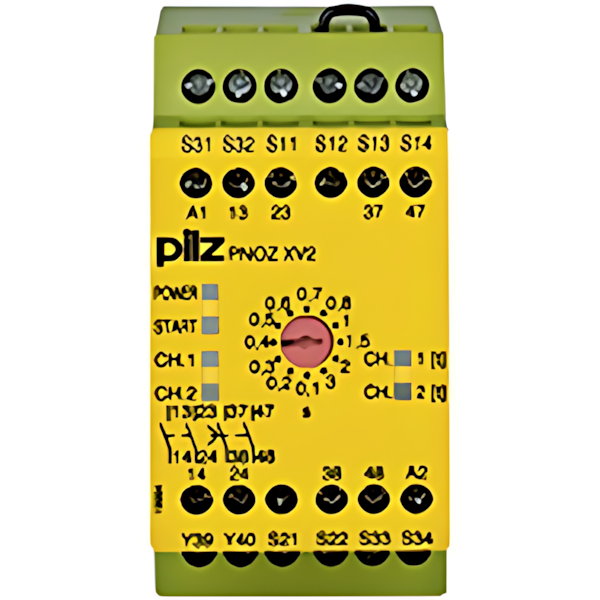 Pilz Sicherheitsschaltgerät 774502 Typ PNOZ XV2 3/24VDC 2n/o 2n/o t
