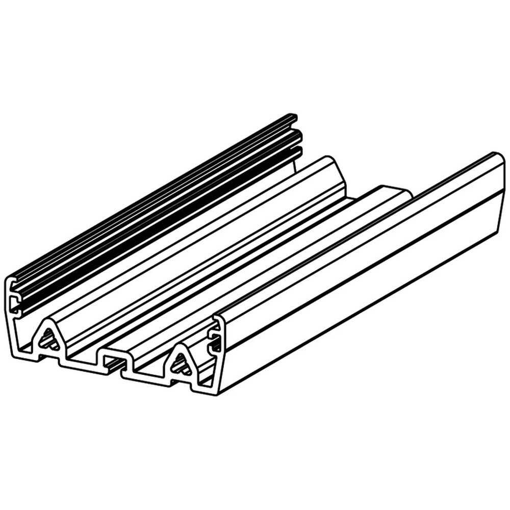 Weidmüller Strangprofil 8140880000 Typ PF RS 45 GR 1000MM