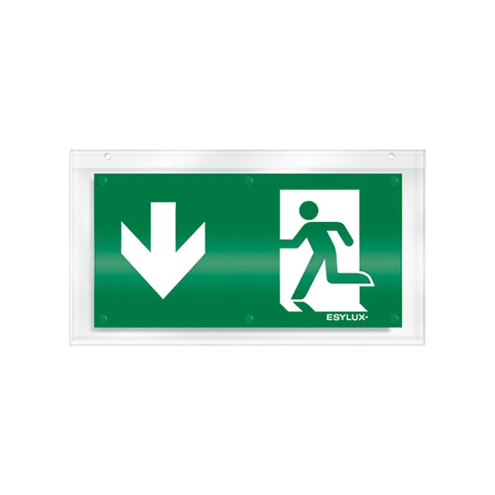 ESYLUX Piktogramm Scheibe EN10079078 Typ Piktogramm-Scheibe 24 einseitig unten