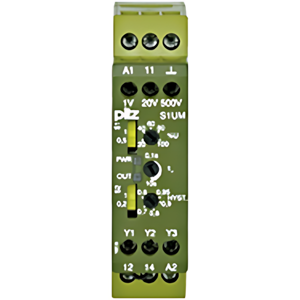 Pilz Spannungsüberwachungsrelais 827245 Typ S1UM 42-48VAC UM 0.1-500VAC/DC UP 