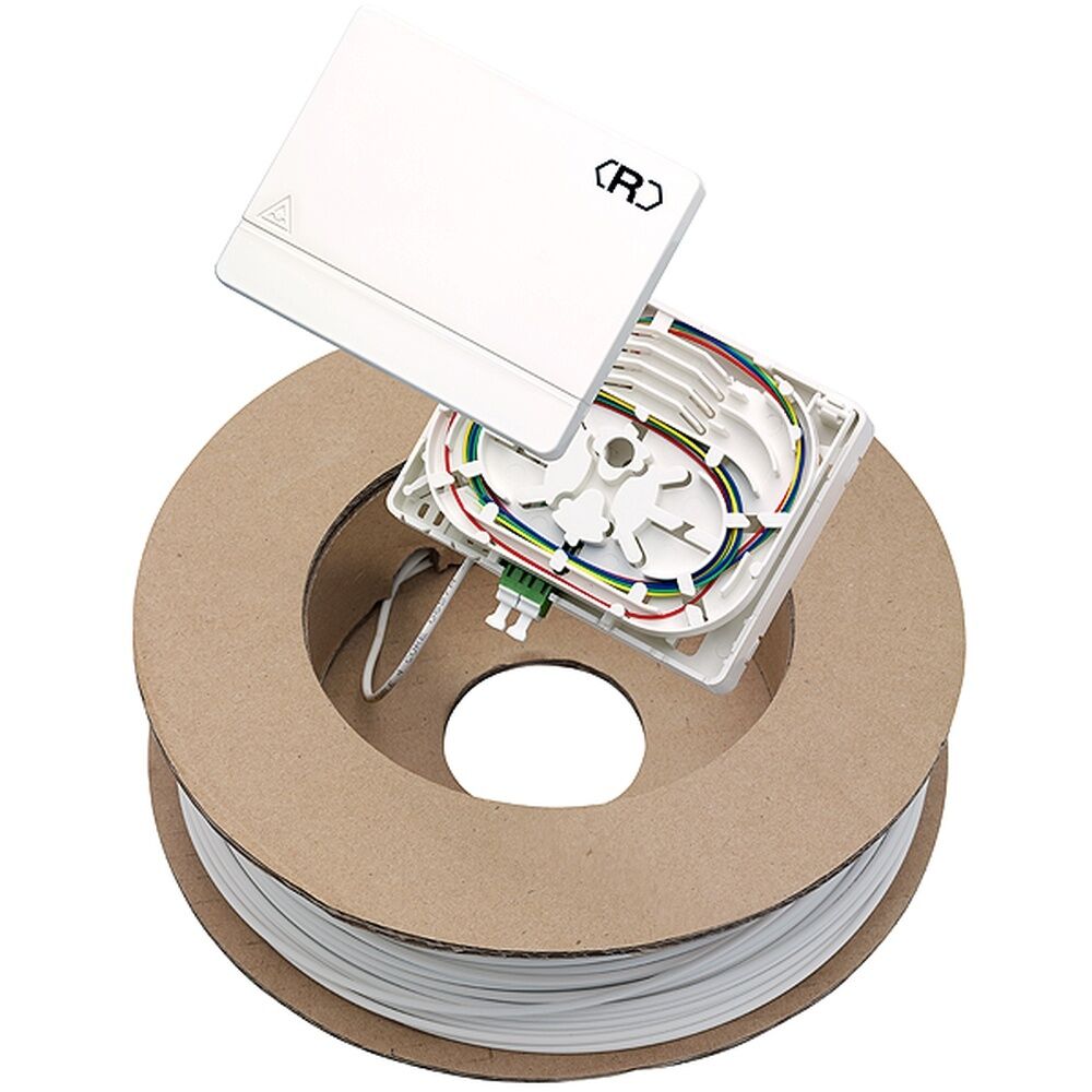 Rutenbeck FTTH Anschlussset 228111430 Typ FTTH-Anschlussset 2xLC-D OS2 APC 30m