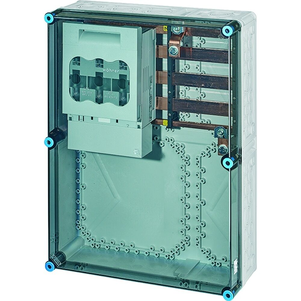 Hensel NH Sicherungslasttrennschaltergehäuse Mi 6679 Nr. 20001432