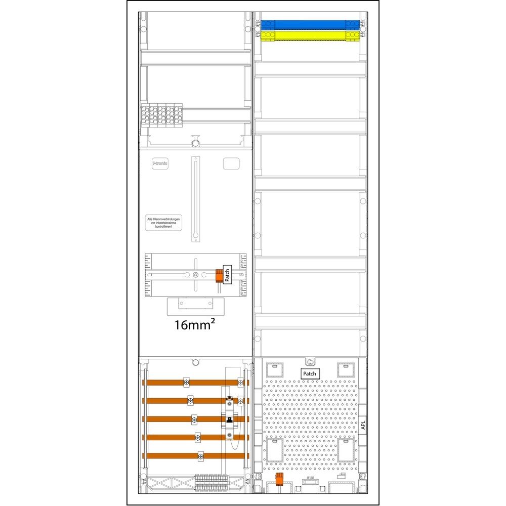 f-tronic Sammelschienenklemmen 7190220 Typ 3HZ721APZB10-16