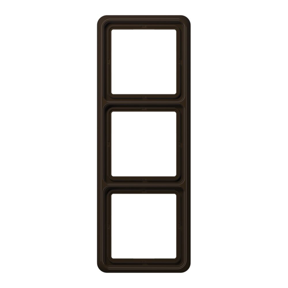 Jung Rahmen 3fach CD 583 WU BR