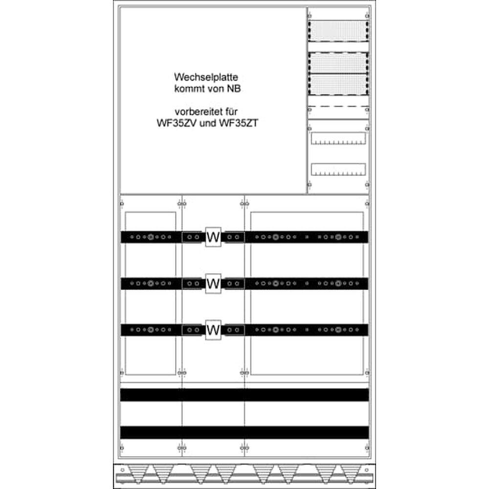 Striebel & John Mess Wandlerschrank 2CPX056082R9999 Typ WX42K2L 